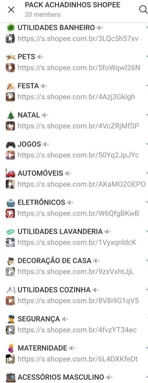 Conteúdo do pack pronto para baixar